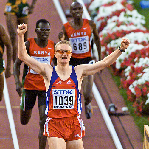 André Bucher wurde 2001 Weltmeister über 800 Meter.