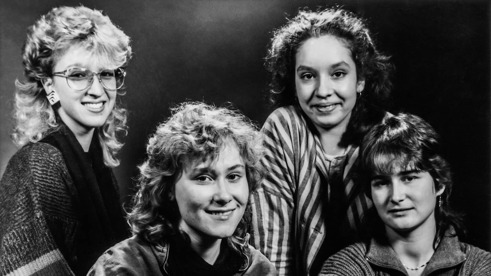 Fränzi, Zweite von links, auf der Einladungskarte zur Gautschfeier am 7. Juni 1985.